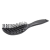 Black Rubber Brush Paddle Brush