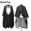 High Quality Black Hair Salon Shawl Waterproof Barber Capes Hair Cutting Cape for Adults