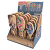 Natural Print Wood Hair Brush Paddle Detangling Hair Brush Comb Set With Gift Box for Women