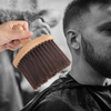 Custom Logo Barber Neck Duster Brush Professional Soft for Salon Hair Cutting