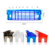 8 Grid Guide Limit Comb Storage Box Electric Hair Clipper Rack Holder Organizer Case Barber Salon Hairdressing Tools