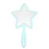 Star Shaped Makeup Mirror, Handheld Mirrors with Handle Vanity Mirror for Dressing Makingup (Random Color)