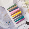 10pcs/Set New Women Girls Colorful Plastic Long Hairpins Wash Face Bangs Simple Hair Clips Barrettes Fashion Hair Accessories