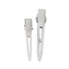 New Professional Double Prong Hair Clip Salon Setting Hairdressing Style Fixed Hair Clip Stainless Steel Makeup Clip