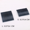 10pcs Black 6.5/8.5 Cm Clip Hair Clip Hairpin Korean Simple Black Wire Hair Pins Invisible Hairpin Wide Big Hair Clips for Bride