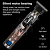 USB Vintage T9 0mm Electric Hair Trimmer For Man Cordless Clippers Professional Beard Hair Cutting Machine Barber Rechargeable