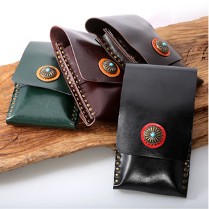 Fenice Professional Salon Equipment Leather Waist Pack Pouch Holster Barber Bags Scissors bag