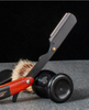 Professional Straight Edge Folding Wooden Handle Barber Men's Straight Cut Razor Throat Shaving Razor Gift