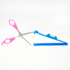 DIY Hair Cutting Pruning Bangs Hairdressing Women Pink Hair Cutting Scissor with Ruler Professional Barber Tools Accesorios