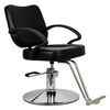 Hair Salon Barber HC106 Woman Barber Chair Hairdressing Chair Black US Warehouse IN Stock