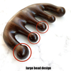 Wood Therapy Massage Comb Head Face Scalp Gua Sha Massager Natural Facial Sandalwood Wide Tooth Guasha Scraping Body Massage