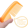 Plastic Round Long Handle Comb 