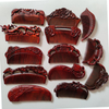 Sandalwood red sandalwood ancient style carving flower and wood comb wooden handicraft gift sandalwood comb