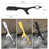 Safety Razor women Mens Beard Eyebrow Shaving Mild Hair Removal Electroplating ring classic razor hairdressing razor gift