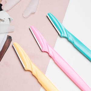 20Pcs/Set Women's Razors Makeup Facial Eyebrow Lip Razor Hair Remover Sharp Stainless Steel Cutting Knife Safety Razor