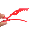 6pcs/lot Hairdressing Hair Clip Crocodile Plastic Clamps Claw Alligator Clips Barber For Salon Styling Hair Accessories Hairpin