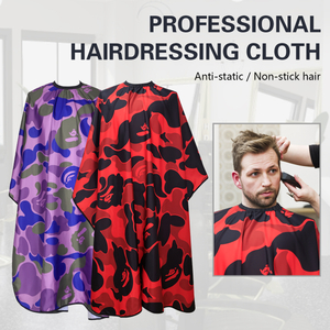 Barber Cape Wholesale Price Hairdressing Cape Gray Color Salon Custom Capes