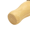 Soft Nylon Barber Brush Custom Logo Salon Neck Cleaner Wooden Handle Custom Neck Duster
