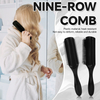 Barber Hair Comb Set High Quality Custom Logo 4pcs Carbon Fiber Plastic Salon Black Hair Cutting Brush Set