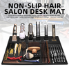 Magnetic Barber Mat Custom Design High Quality PU Material Hold the Hair Trimmer Clipper Strong Magnetic
