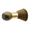 New design hot sale wooden Neck Brush hair cleaning brush for barber salon neck duster