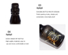 300ml Spray Bottle with 360 Rotating Ball Bearings