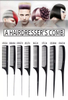 Black Hair Cutting Comb