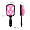 Massage Scalp Color Plastic Straight Hair Comb