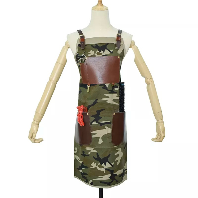 Camouflage Canvas Apron