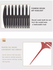 Household Hairdressing Set Highlight Comb