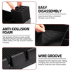 Low MOQ Custom Salon Barber Tool Rack Case Hair Scissor Holder Organizer Storage Tray