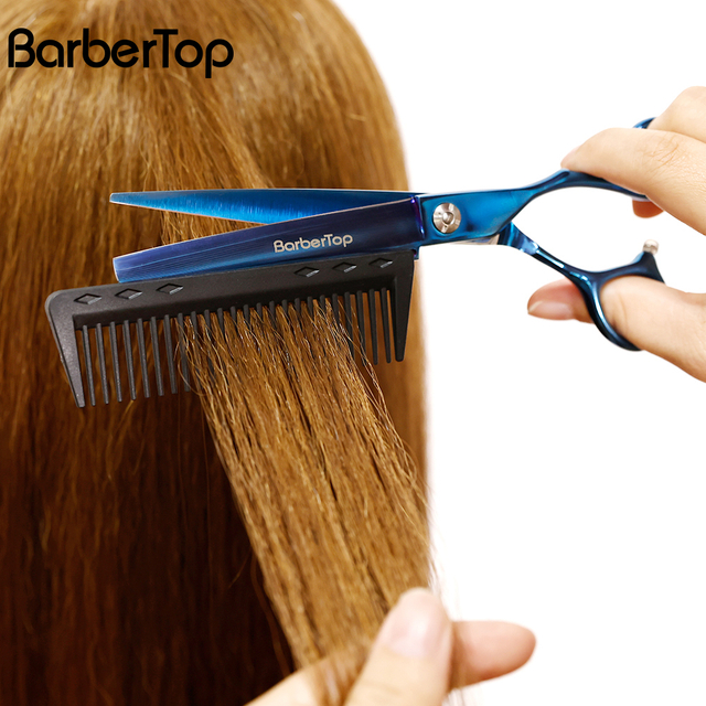 High Quality Salon Hairdressing Tool Stainless Steel Hair Scissor With Comb Set