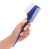 Hot Sale Soft Bristle Two Sided Control Brushes Hair Edge Brush Comb for Barbershop