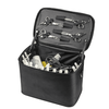 Hair Styling Storage Case Large Space Clapboard Comb Scissors Hairdressing Bag with Strip Hairdressing Tool