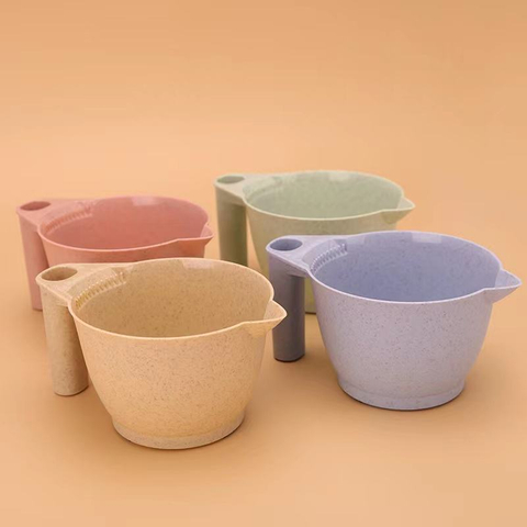 Hairdresser Hair Dyeing Bowl Barber Shop Plastic Hair Dyeing Bowl Hairdresser Hairdressing Tools