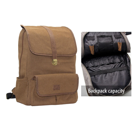 Custom Professional Fashion Hairdresse Portable Barber Shop Haircut Tools Storage Hair Stylist Travel Backpack Tray Barber Bag