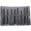9PCS Barber Cutting Combs