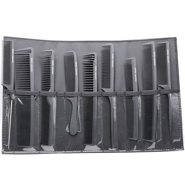 9PCS Barber Cutting Combs