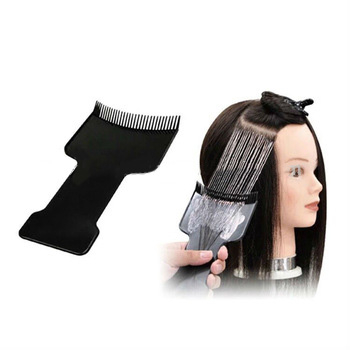 Balayage Highlights Board Hair Coloring Panel on Hair Dye barber Dye Brush Salon hair Dye comb