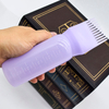6 Ounce With Graduated Brush Comb for Dye Hair Special 200ml Salon Plastic Hair Comb Bottle