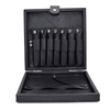 Hair Scissors Case Professional Hairdressing Scissors Bag Barber Salon Holster Pouch Holder Styling Tools Kit for Shears Black