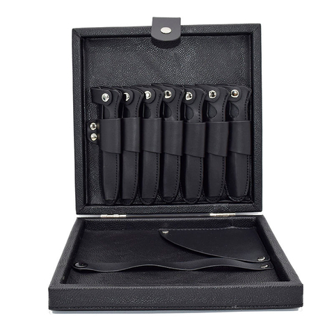 Hair Scissors Case Professional Hairdressing Scissors Bag Barber Salon Holster Pouch Holder Styling Tools Kit for Shears Black