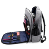 Private Label Portable Barber Bags With Multi Pockets Durable Nylon Foldable Hairdressing Tool Instruments In One Barber Bag