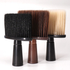 Professional Soft Black Neck Face Duster Brushes Barber Hair Clean Hairbrush Beard Brush Salon Cutting Hairdressing Styling Tool