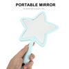 Star Shaped Makeup Mirror, Handheld Mirrors with Handle Vanity Mirror for Dressing Makingup (Random Color)