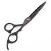 Professional Japan Steel 5.5 6 '' Black Hair Scissors Haircut Scissor Thinning Barber Hair Cutting Shears Hairdresser Scissors