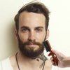 Barber Wood Handle Hairdressing Soft Hair Cleaning Brush Retro Neck Duster Broken Remove Comb Hair Styling Salon Tools
