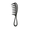 1 Pcs Wide Tooth Shark Plastic Comb Detangler Curly Hair Salon Hairdressing Comb Massage For Hair Styling Tool for Curl Hair