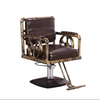 Wrought Iron Retro Barber Chair Hairdressing Chair Hair Cutting Chair Hair Salon Special Liftable Barber Chair