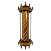 Barber Shop Pole Open Sign 3 Color Rotating Light Energy Saving Hair Salon Sign Lamp